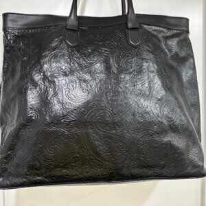 ETRO Italy Duffle Gym Leather Bag